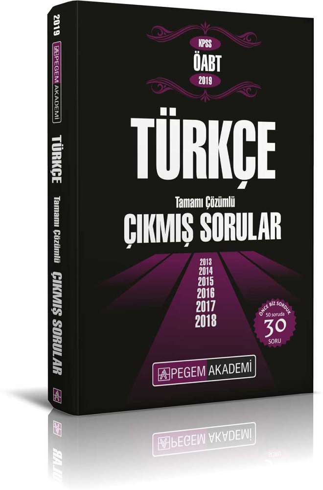 2019 Kpss Oabt Turkce Tamami Cozumlu Cikmis Sorular Kitabi 20 Indirim