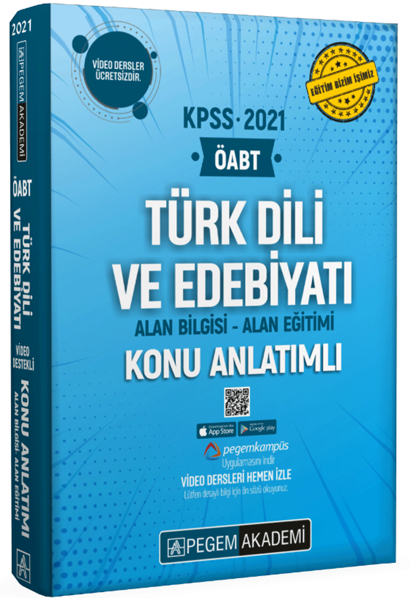 2022 KPSS ÖABT Türk Dili ve Edebiyat Konu Anlatımlı