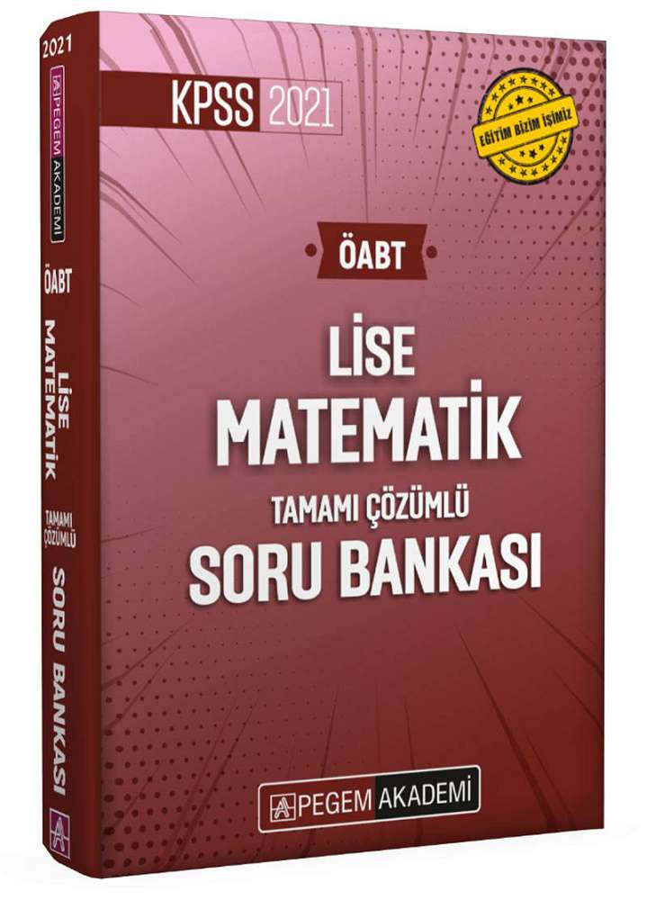 2022 KPSS ÖABT Lise Matematik Tamamı Çözümlü Soru Bankası