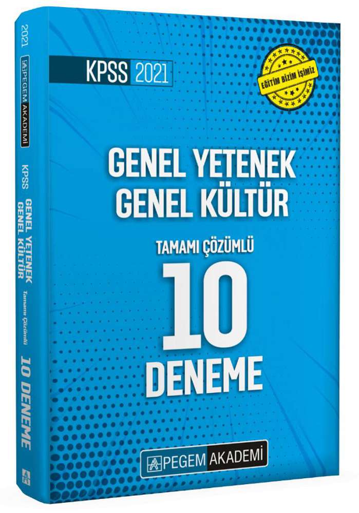 2022 KPSS Genel Yetenek Genel Kültür Tamamı Çözümlü 10 Deneme