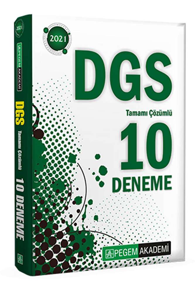 2021 DGS Tamamı Çözümlü 10 Deneme