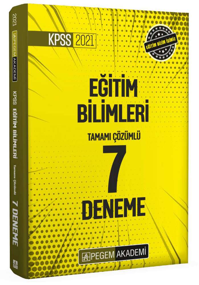 2022 KPSS Eğitim Bilimleri Tamamı Çözümlü 7 Deneme